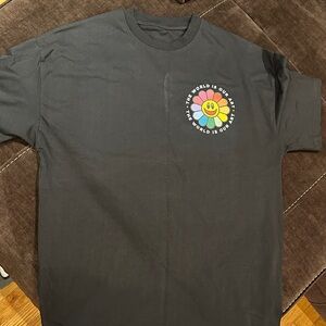 Takashi Murakami Inspired T-shirt (Medium - BLACK)